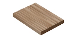 Handmuster OSMO Terrassendiele Thermoholz Esche - geschroppt für SenoFix Handmuster OSMO Terrassendiele Thermoholz Esche - geschroppt für SenoFixZubehörbild