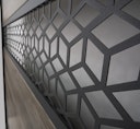 Vorschaubild GroJa Designeinsatz Cubes - Aluminium Anthrazit 180x30 cm