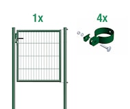 Alberts® Stabgitter-Einzeltorset Garden inkl. 4 Torschellen Alberts® Stabgitter-Einzeltorset Garden inkl. 4 TorschellenZubehörbild