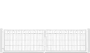 Vorschaubild dz Flügeltor VARIO Residenz standard ROM Doppeltor