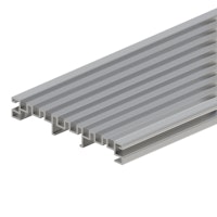 TraumGarten DreamDeck Drainagerost Alu, 21 x 140 x 2000 mm