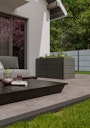 Vorschaubild GroJa Solid Rhombus Stecksystem Hochbeet 150 x 70 x 79 cm  Steingrau co-extrdiert