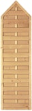 T&J Massivzaun spitz 60 x 210/ 180 cm T&J Massivzaun spitz 60 x 210/ 180 cmZubehörbild