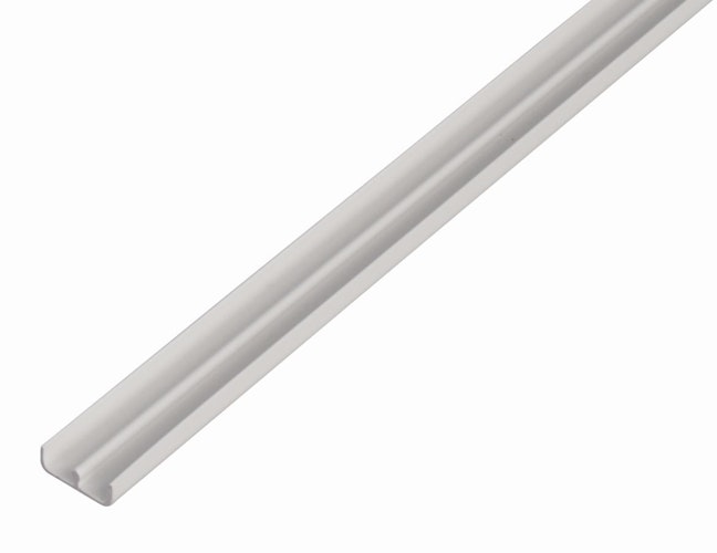 Alberts® Führungsschienenprofil unten, Kunststoff, 6,5x5x18mm