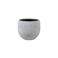 Klocke Design Pflanzgefäß / Blumentopf Betonoptik ⌀ 30 cm x H 26 cm