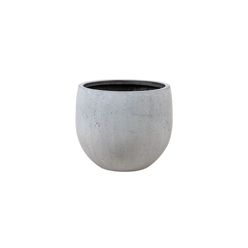 Klocke Design Pflanzgefäß / Blumentopf Betonoptik ⌀ 37 cm x H 33 cm
