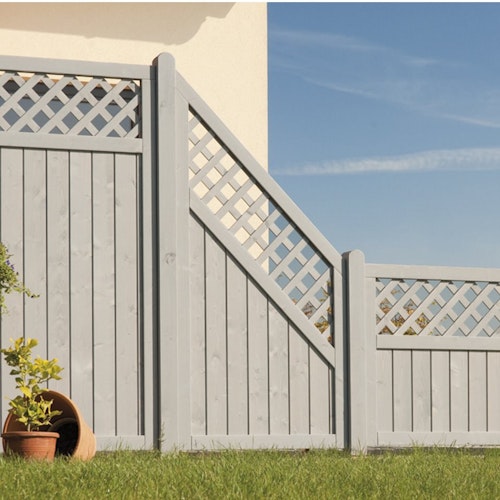 BM Serie Husum Anschlusselement links 90x180/95 cm