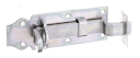 Vorschaubild Alberts® Schlossriegel,m.flachem Griff,gekröpft,m.Schließblech,galvanisch verzinkt dickschichtpassiviert,Platte LxB120x44mm 117030