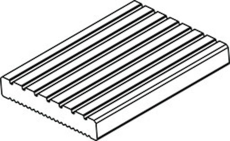 OSMO Terrassendiele Garapa genutet KD