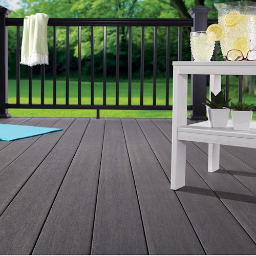 FIBERON Terrassendiele WPC Symmetry Graphite 3,66 m - Abverkauf!