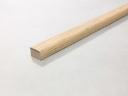 Millboard® Abschlussprofil  Bullnose rund flexibel Enhanced Grain Ashwood  2400 mm x 50 x 32 mm