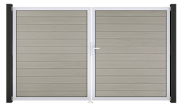 GroJa Solid Tor 2-flügelig 3000 x 1800 mm, Alu-Rahmen EV1 GroJa Solid Tor 2-flügelig 3000 x 1800 mm, Alu-Rahmen EV1Zubehörbild