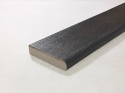 Millboard® Bullnose Board Weathered Oak Burnt Cedar / Embered 150 x 3600 x 32 mm