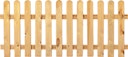 Vorschaubild T&J HEIKO-Gartenzaun grün 180 x 80 cm Latten 20/90 mm, glatt; Riegel 28/70 mm